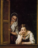 Dos Mujeres en la Ventana