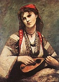 Gitana con Mandolina