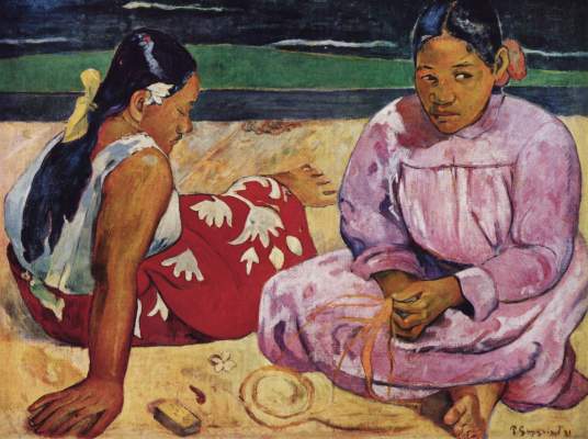 Dos Mujeres en la Playa